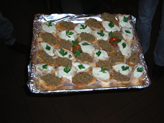Crostini - Fegatini di Pollo - alla Romana
