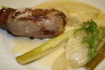 Saltimbocca mit Fenchelgemüse