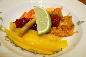 Obstsalat mit Kaktusfeigen