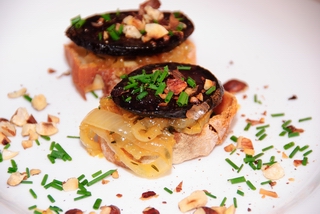Blutwurst-Tapas