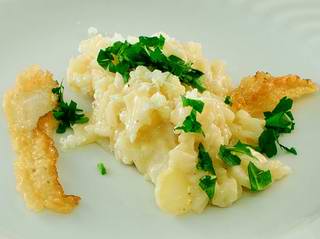 Petersilienwurzel-Risotto
