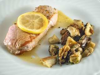Kalbssteaks mit Steinpilzen
