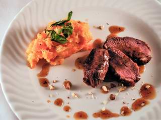 Entenbrustfilet mit Kartoffelstampf